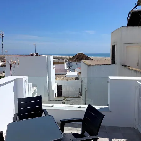 Brand New - Casa El Cuartel With Private Seaview Rooftop Conil De La Frontera Exterior photo